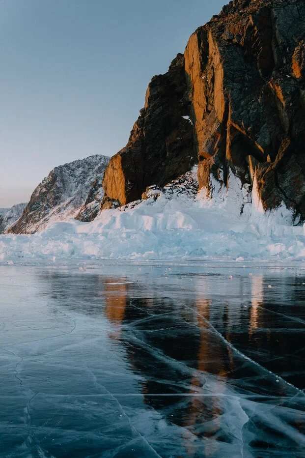 Лёд Байкала