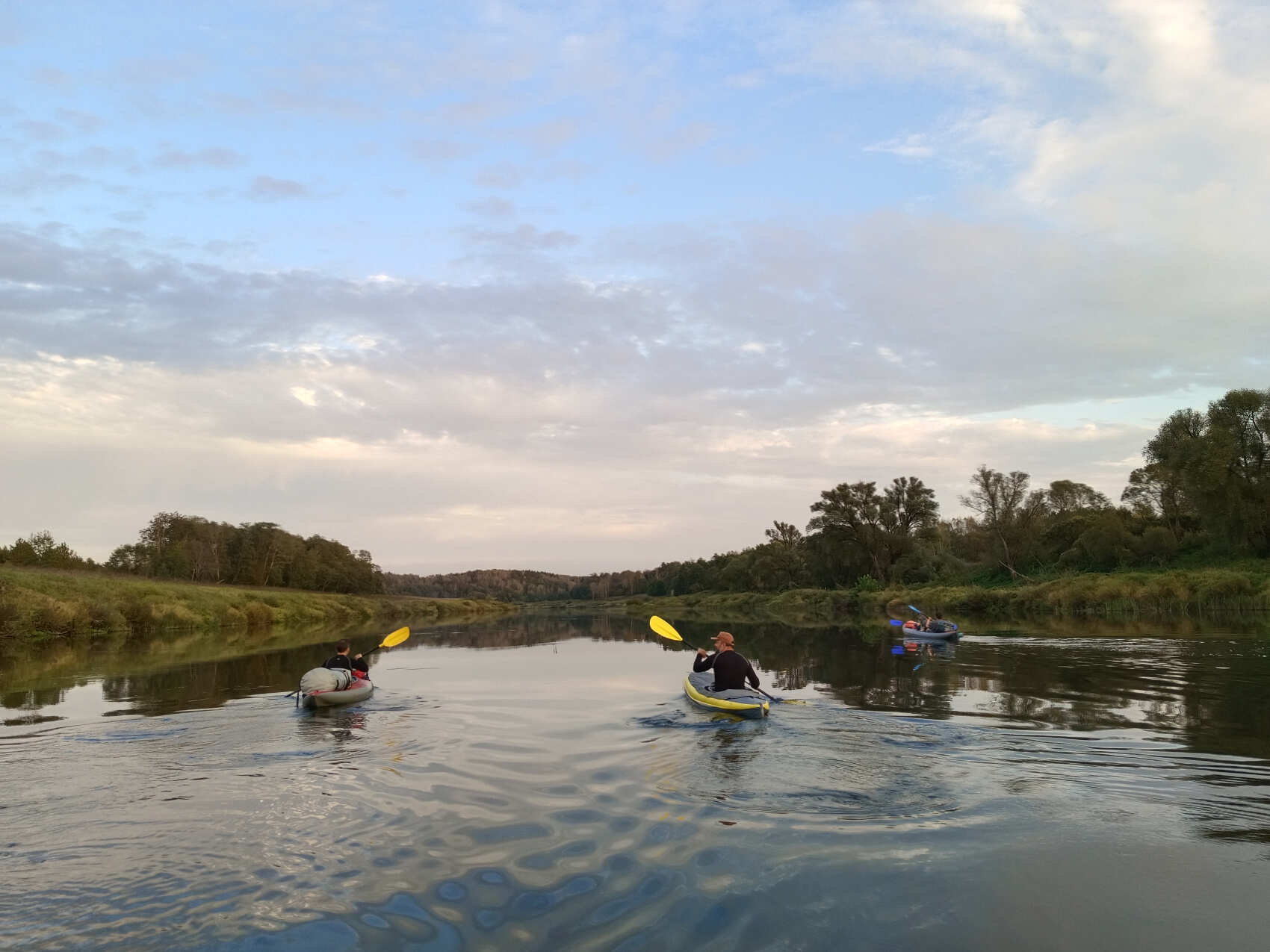 Сплав на байдарках по реке Угра (Калужская обл.) (6/7)