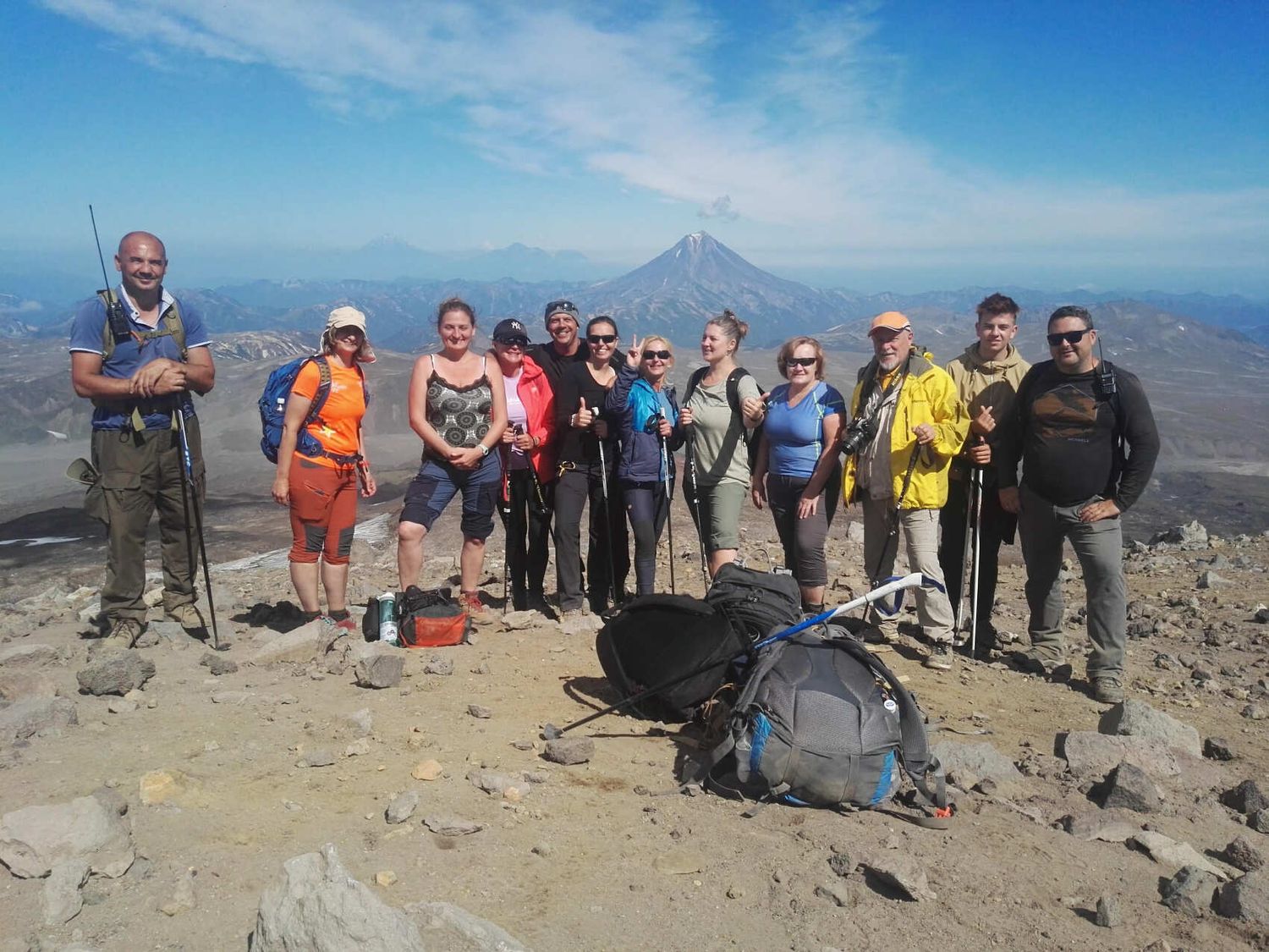 Восхождение на вулкан  