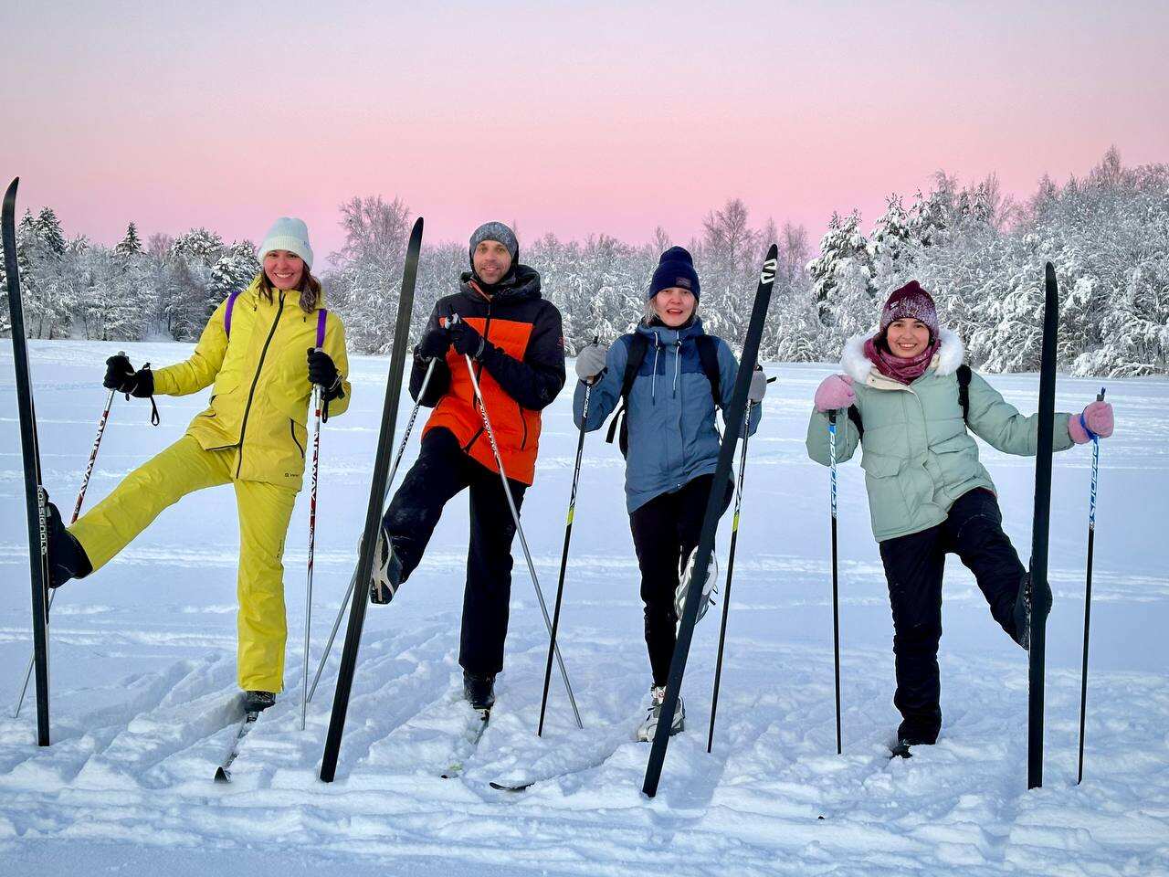 Лыжные тренировки в Санкт-Петербурге. Базовый уровень (5/28)