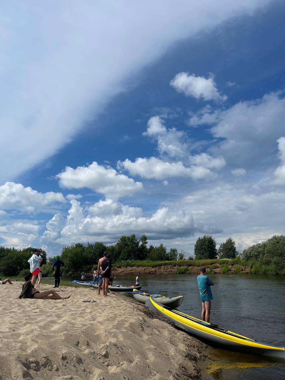 Сплав на байдарках по реке Клязьма (Подмосковье) с походной баней и казаном (17/27)