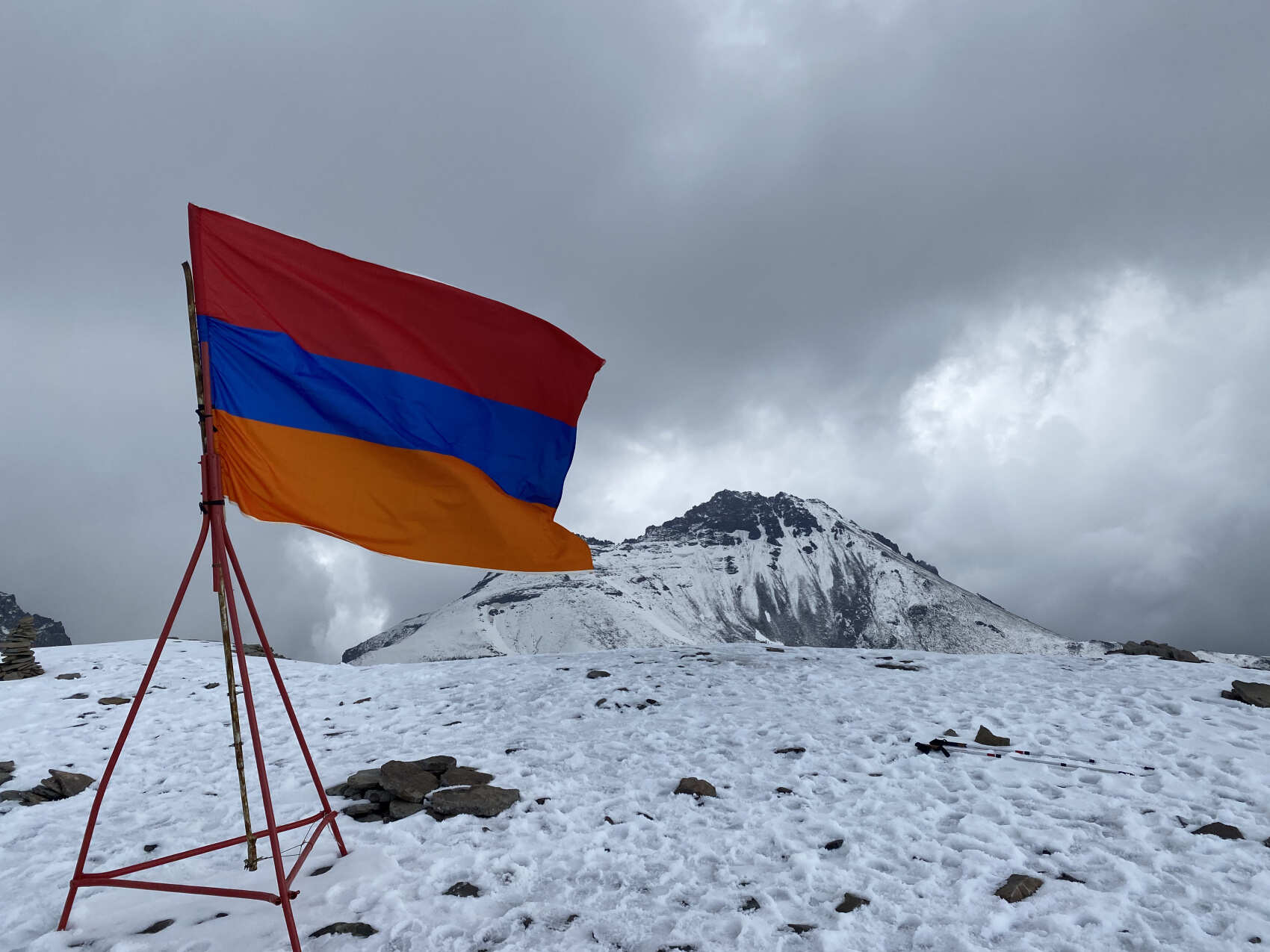 Восхождение (подъем) на южную вершину горы Арагац (4/11)