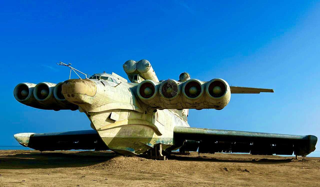 Дербент и экраноплан Лунь (11/14)