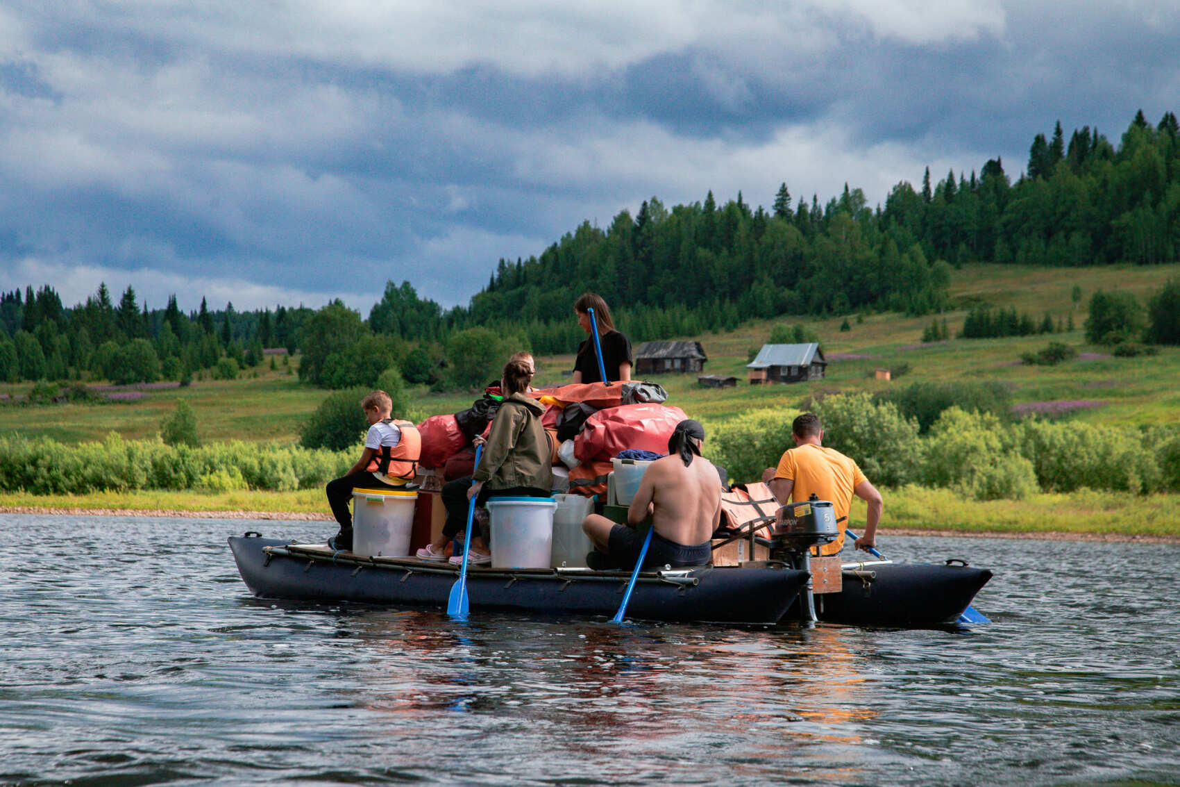 Гастросплав по Вишере (22/35)