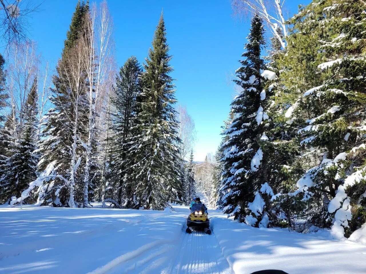 Тиндер тур в Шерегеш: в пещеры на снегоходах, фрирайд, парапланы (63/100)