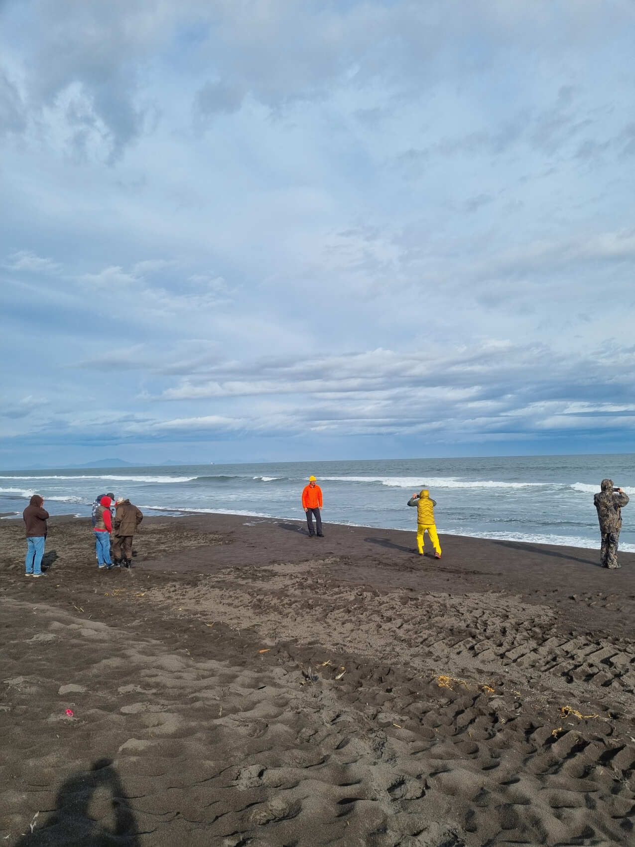 Обзорная экскурсия Халактырский пляж , Черный песок ,смотровые площадка Мишенная (8/12)