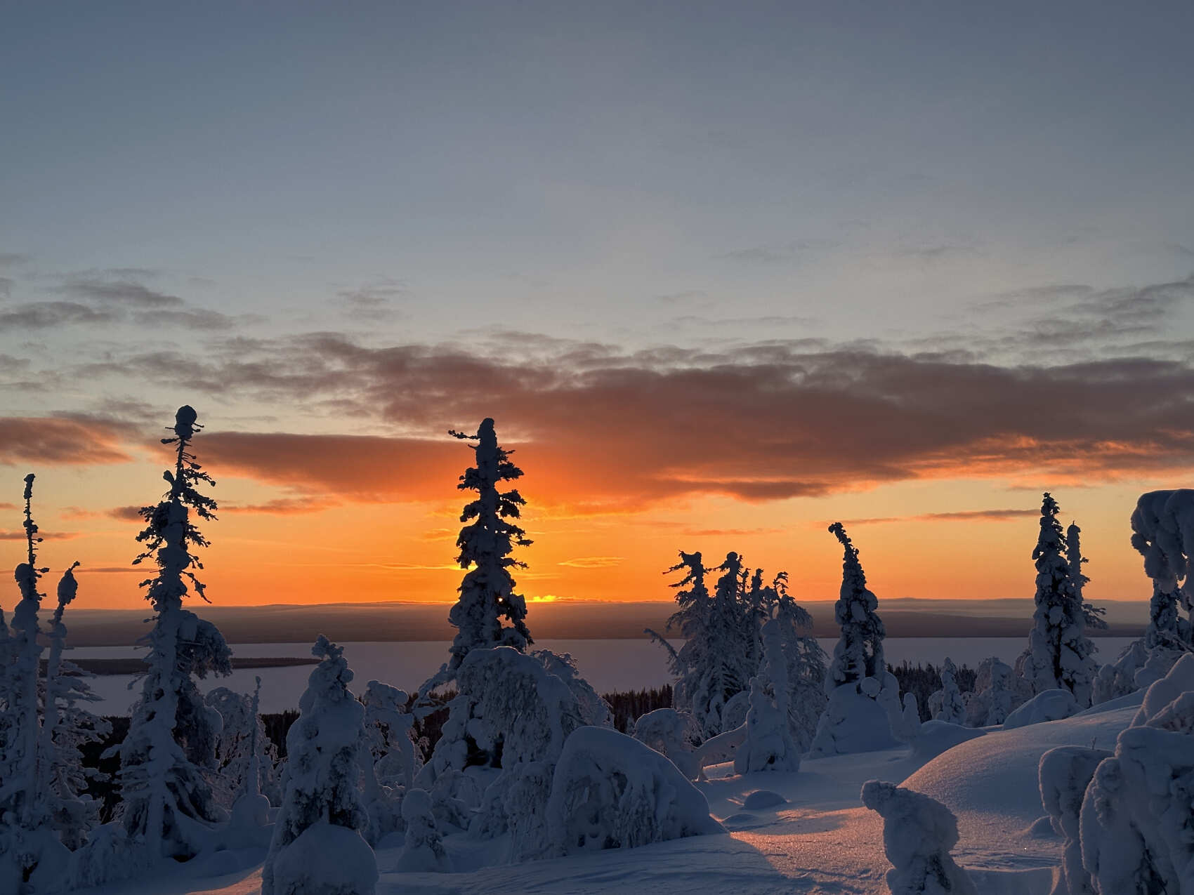 Поход в горы Хибины на снегоступах (9/16)
