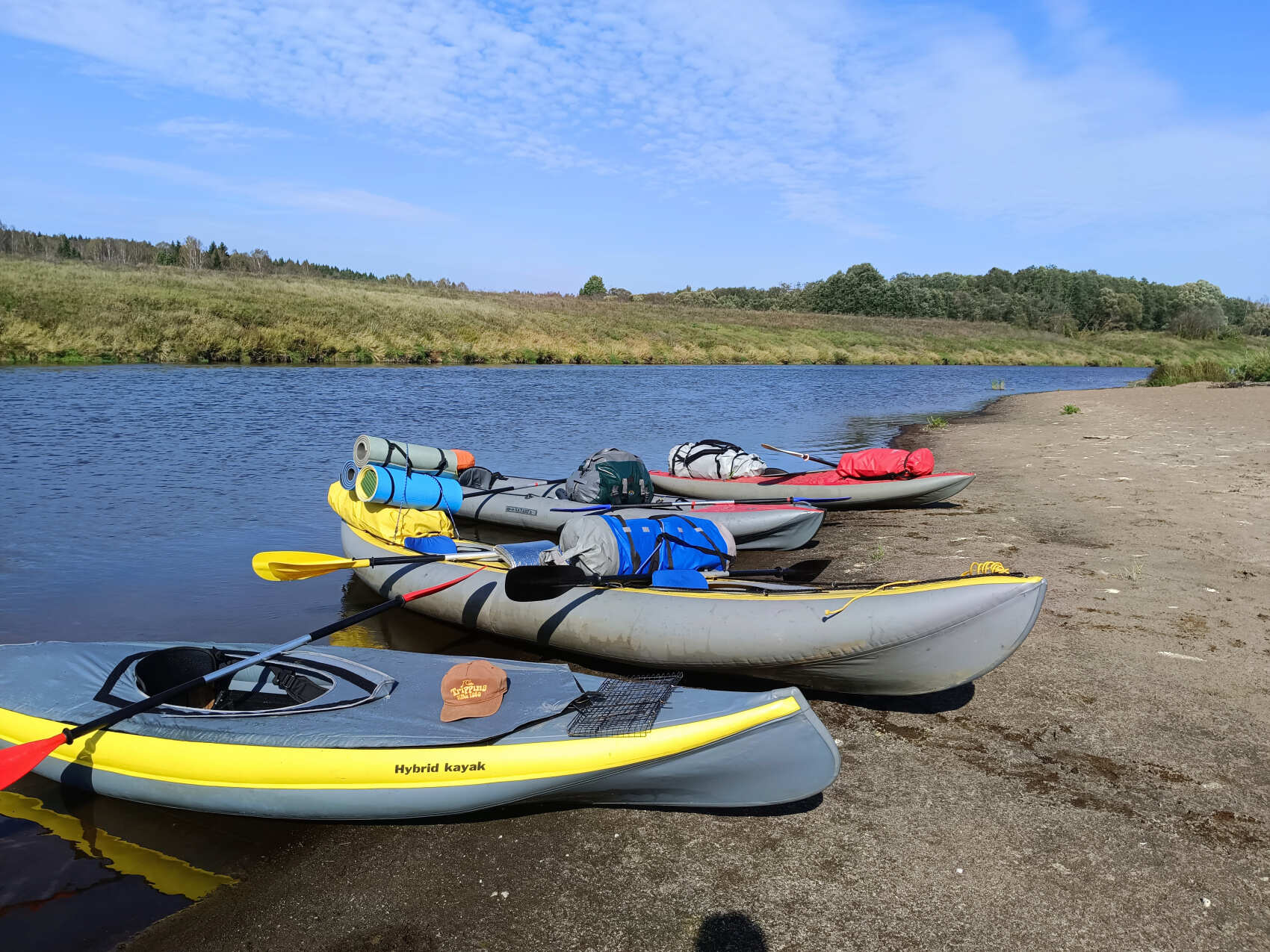 Сплав на байдарках по реке Угра (Калужская обл.) (2/7)