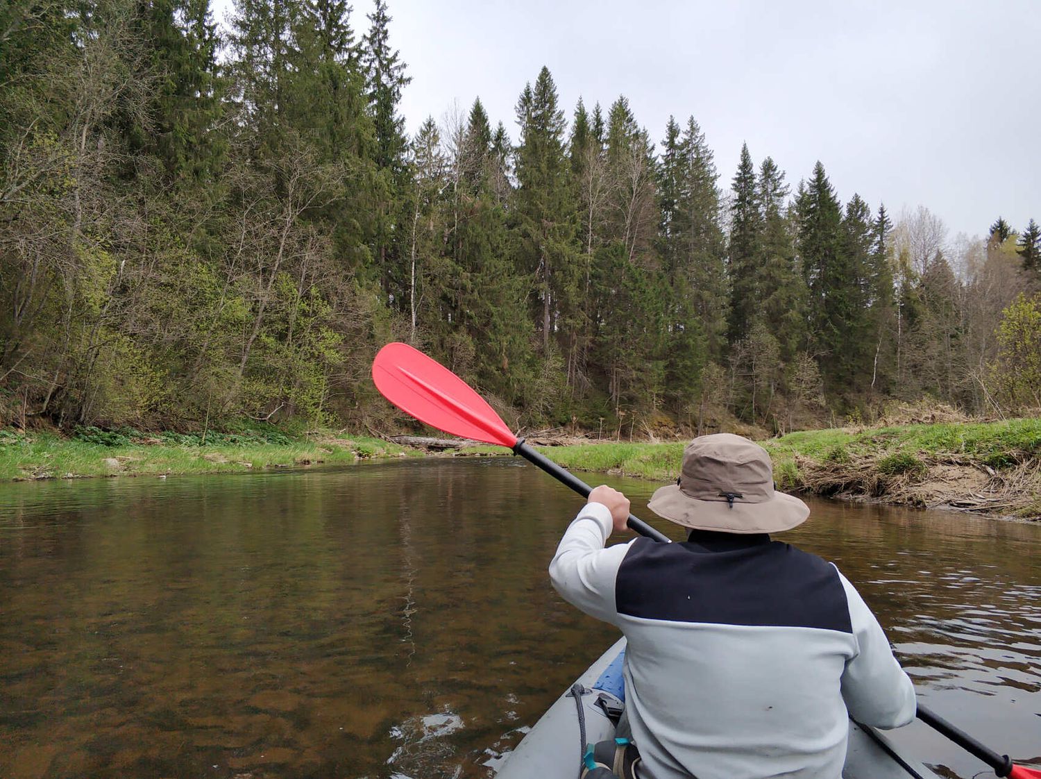 Сплав на SUP бордах по реке Нерская (1 день) (2/7)