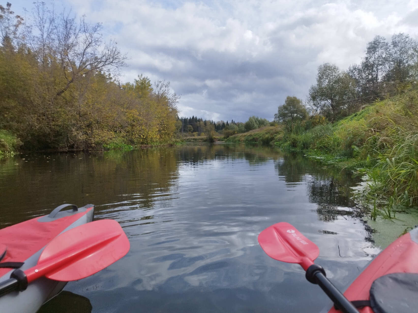 Однодневный сплав на байдарках по реке Дубна (6/7)