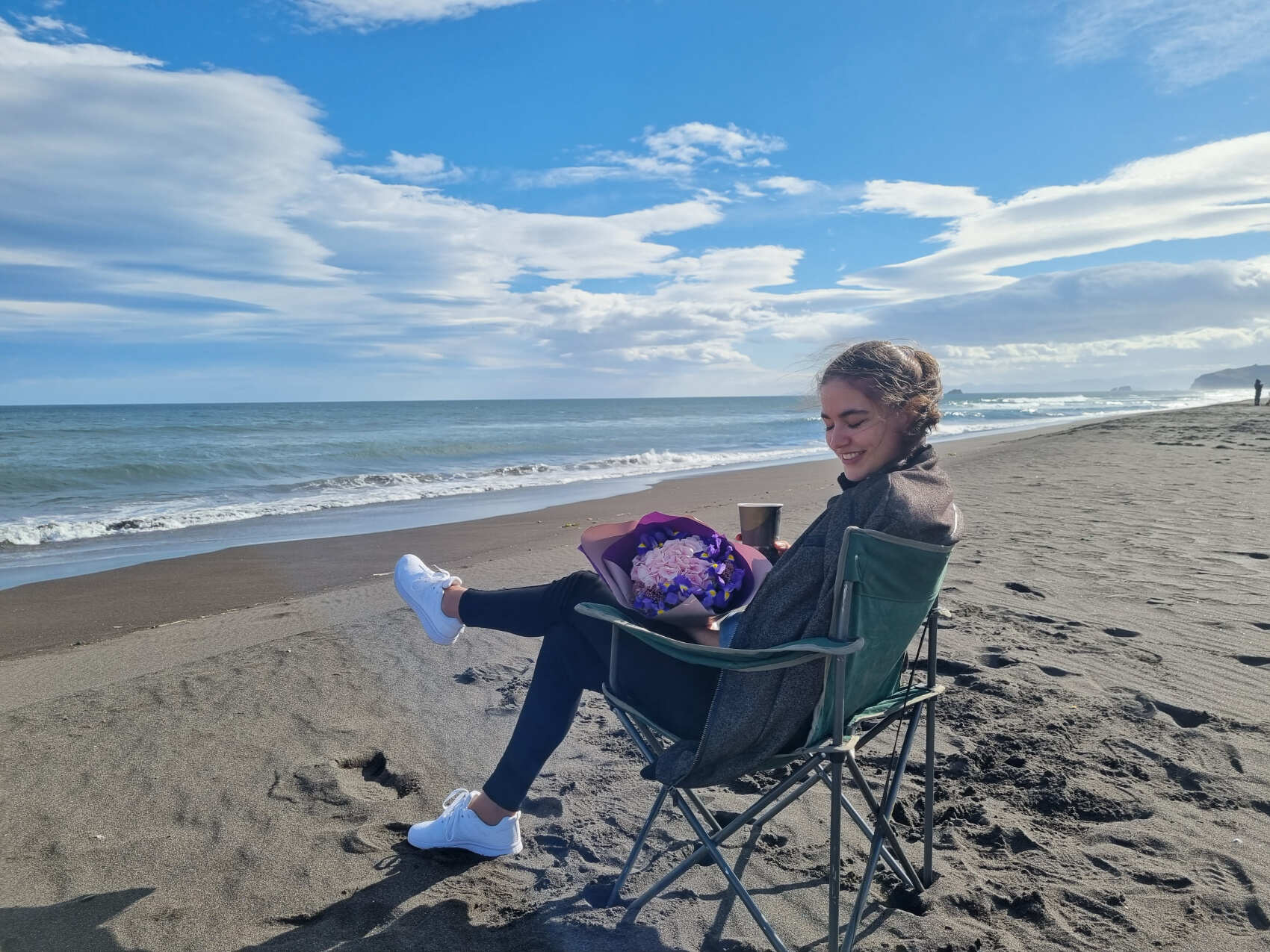 Обзорная экскурсия Халактырский пляж , Черный песок ,смотровые площадка Мишенная (12/12)