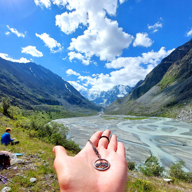 Поход на Алтай. Гора Белуха и Кучерлинские озера. Без рюкзаков. (32/68)