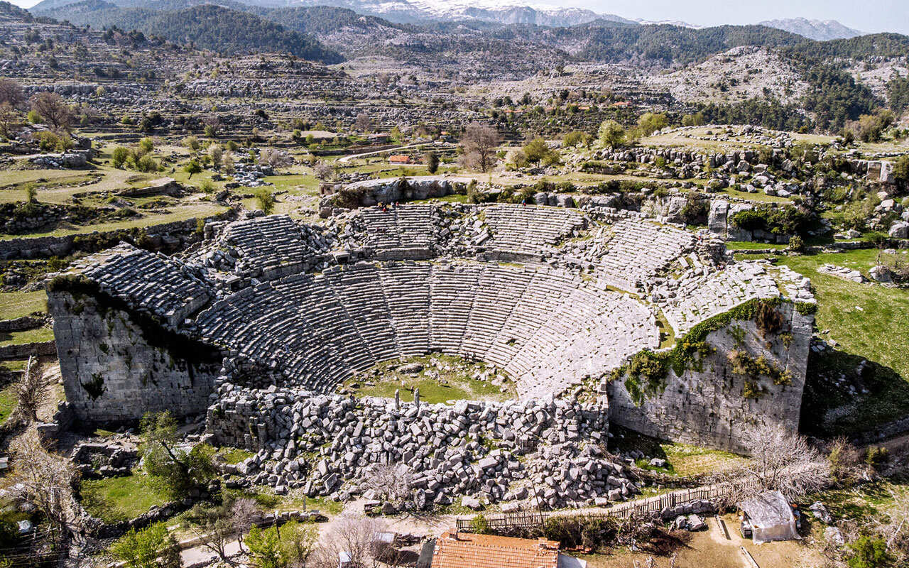 Экскурсия Каньон Тазы Античный Сельге и Адам Каялар из Алании (4/8)