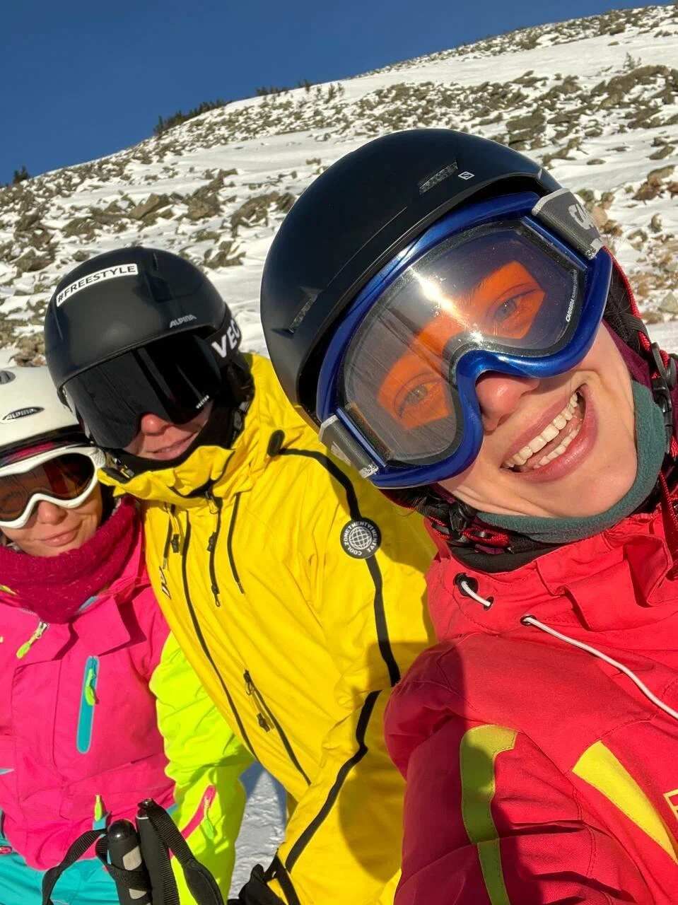 Тиндер тур в Шерегеш: в пещеры на снегоходах, фрирайд, парапланы (33/100)