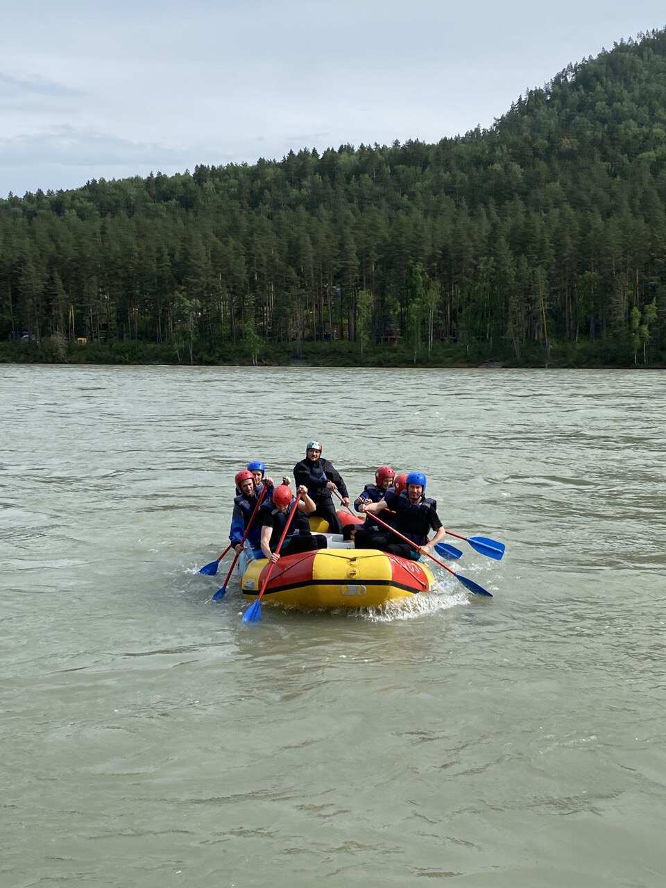 Рафтинг по Катуни (7/7)