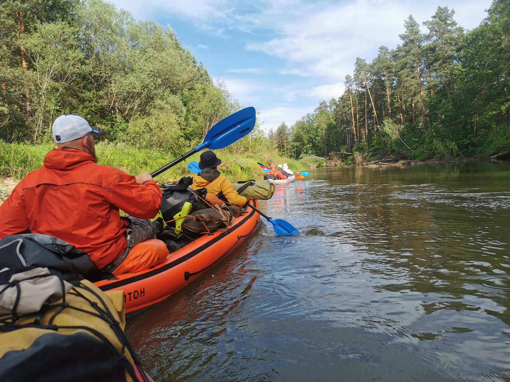 Сплав по Оке на байдарках с ночевкой в отеле