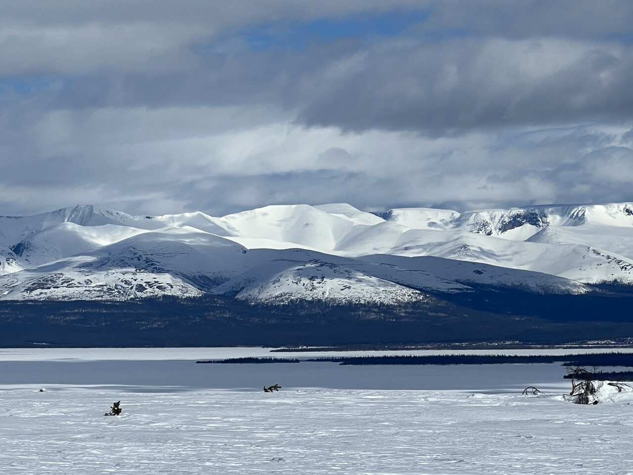 Поход в горы Хибины на снегоступах (5/16)