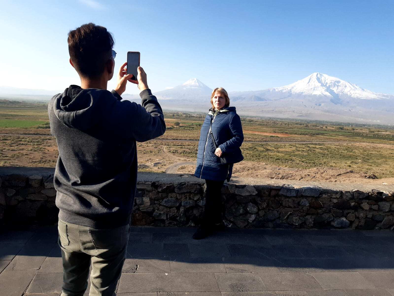 Экскурсия в Хор Вирап (гора Арарат)  - пещера Арени - Нораванк (6/18)