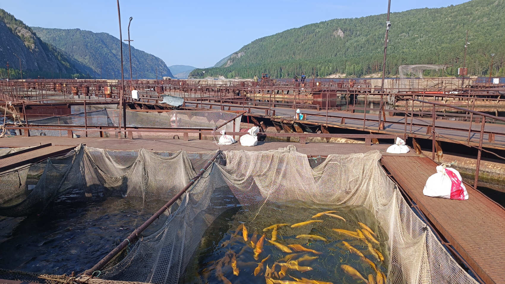 Самая большая плотина России на могучем Енисее (3/9)