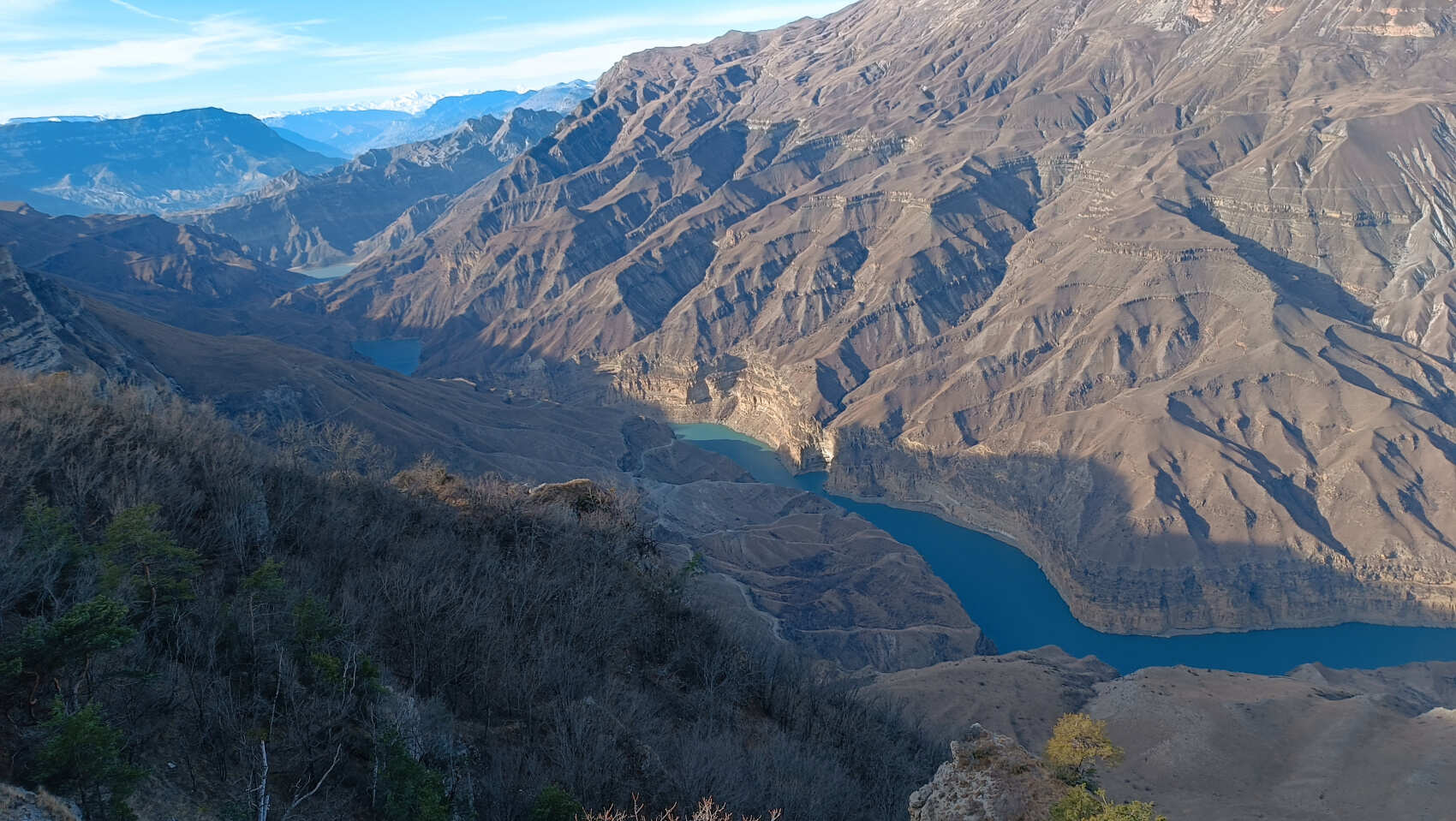 Сулакский каньон с Каранайских высот. (2/14)