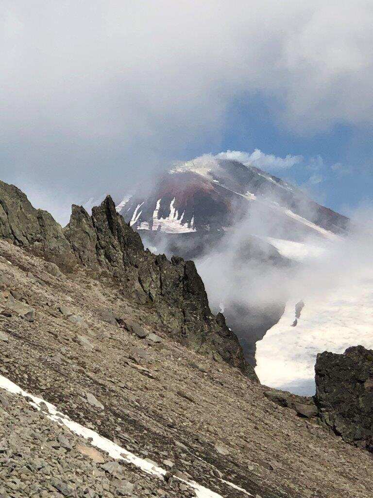 В гости к Вулканам, Авачинский перевал, экструзия «Верблюд» (14/17)