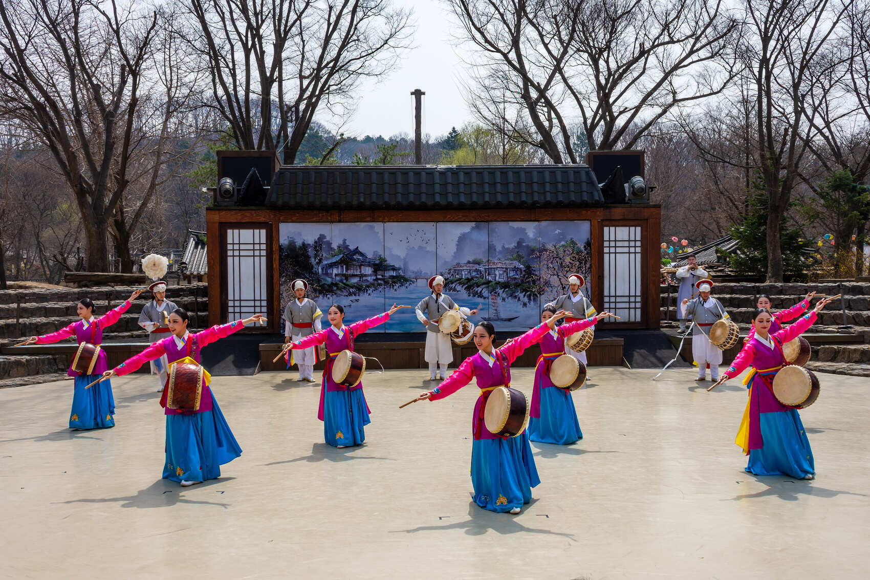 Южная Корея. Сакура в утренней свежести (9/34)