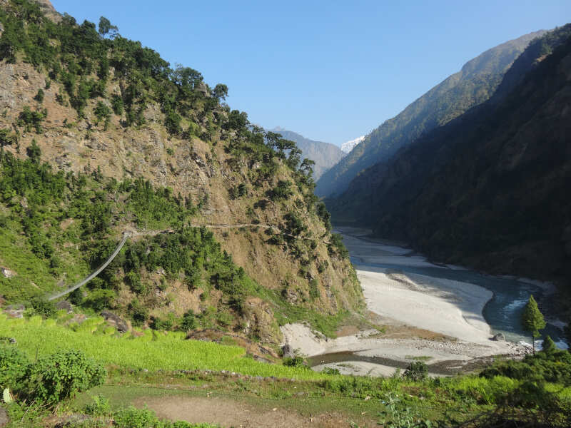 Трек по трассе Манаслу в Непале (6/8)