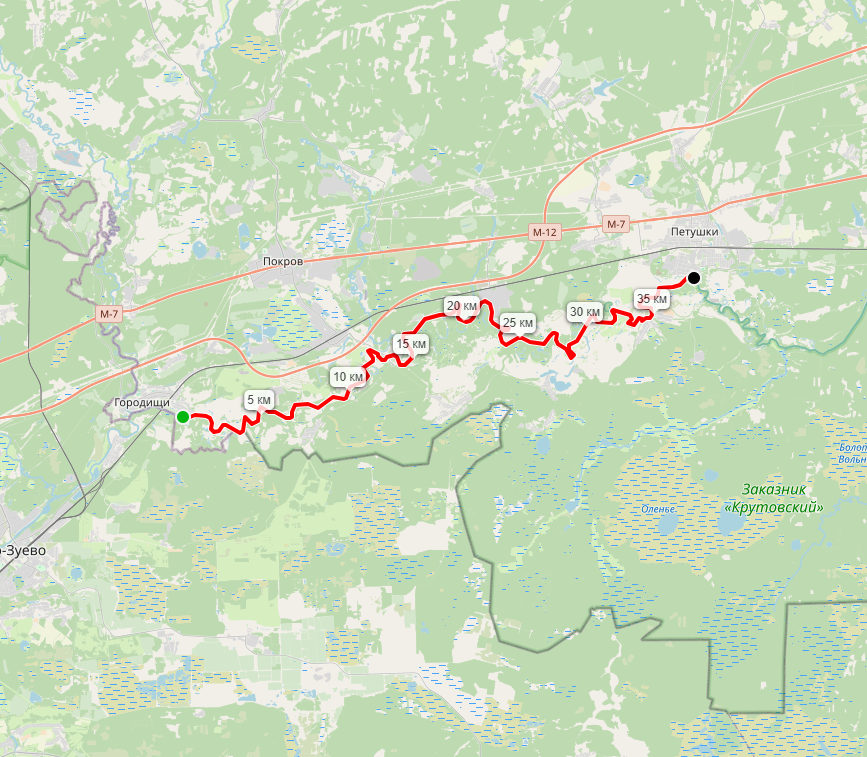 Сплав на байдарках по реке Клязьма (Подмосковье) с походной баней и казаном (6/27)