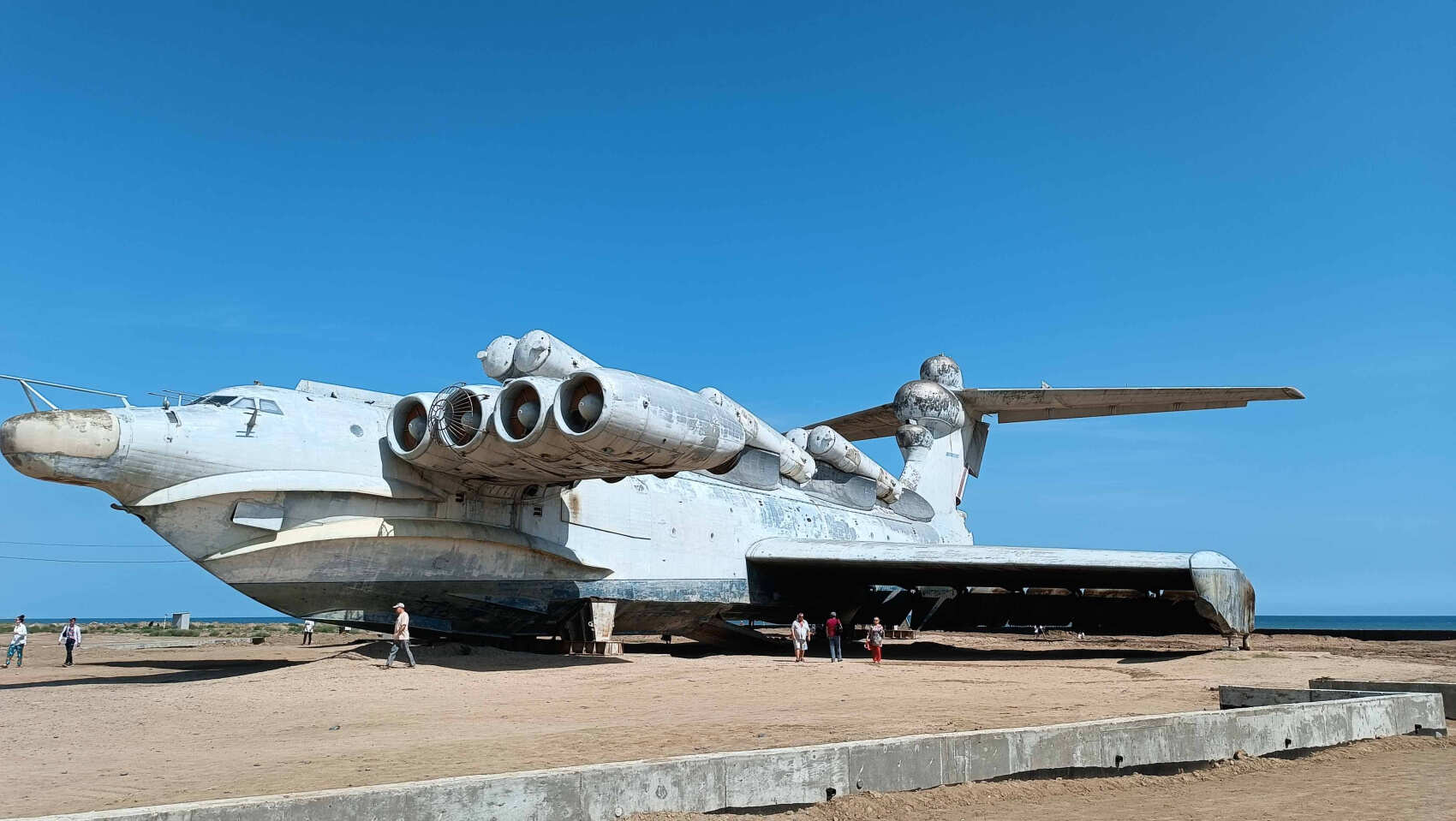 Дербент, Нарын-Кала Экраноплан 