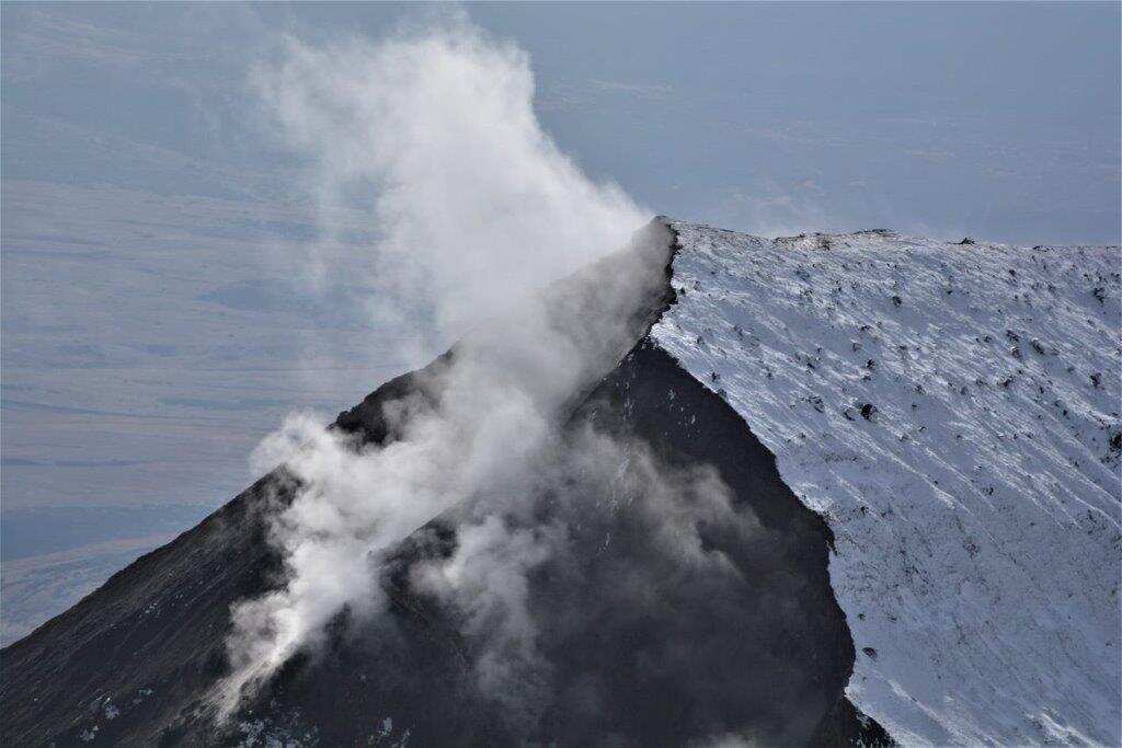 Восхождение на вулкан Горелый, Вилючинский перевал, пещеры вулкана Горелого. (5/11)