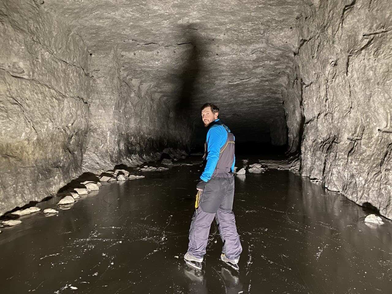 Зимние гипсовые штольни и Юрьевская пещера (легкий маршрут) (3/10)