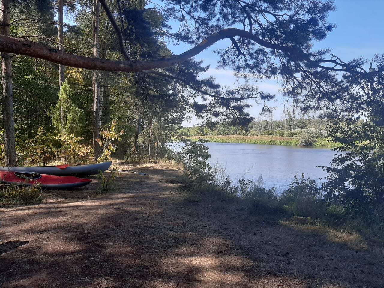 Сплав на байдарках по реке Клязьма (Подмосковье) с походной баней и казаном (10/27)