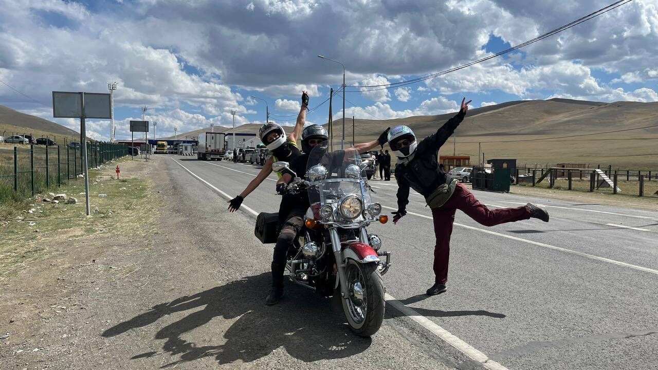 Мото тур по Алтаю на дорожных мотоциклах - Чопперах (6/28)