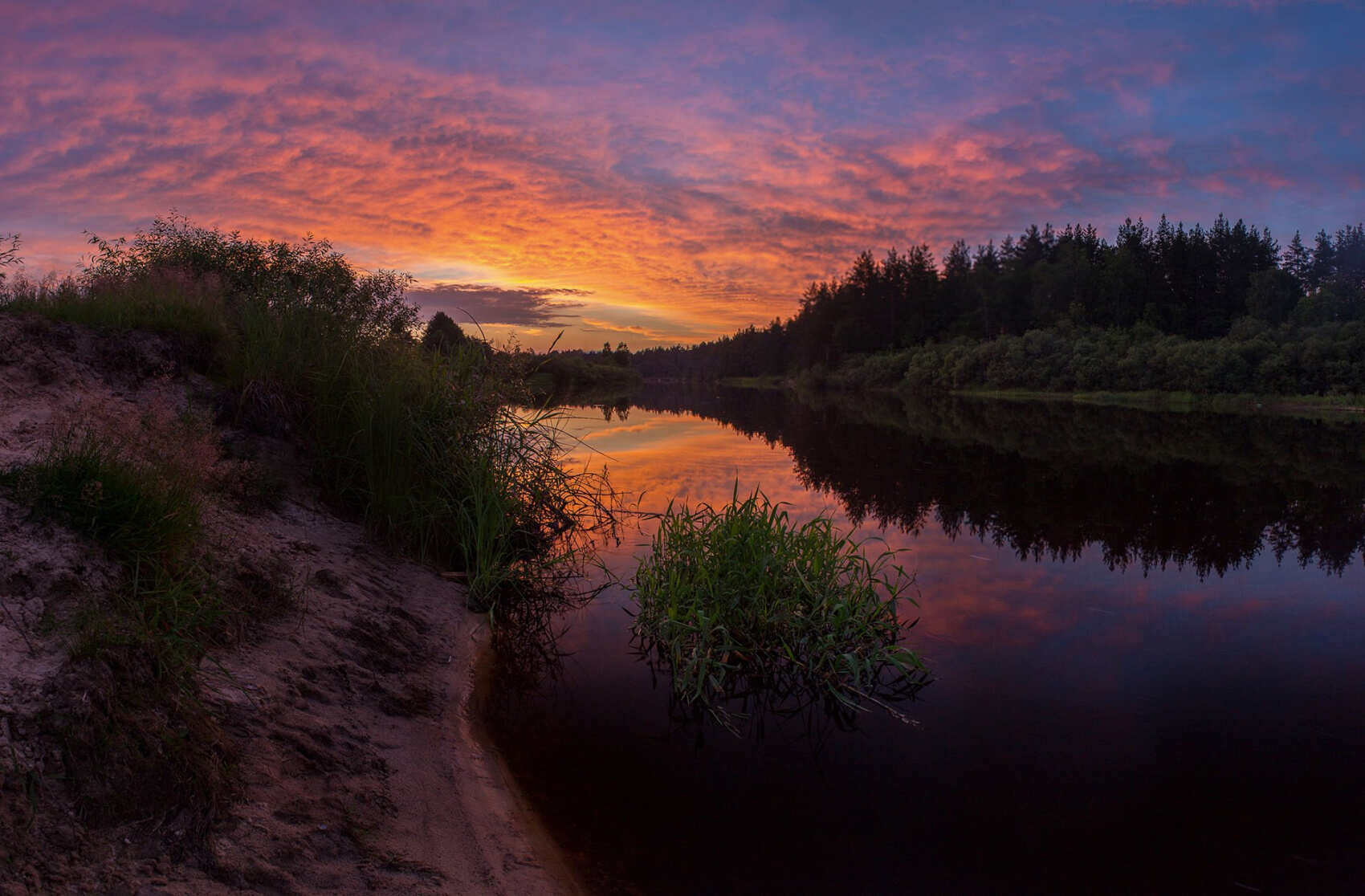 Сплав по реке Пра на байдарках (Рязанская область) (5/7)
