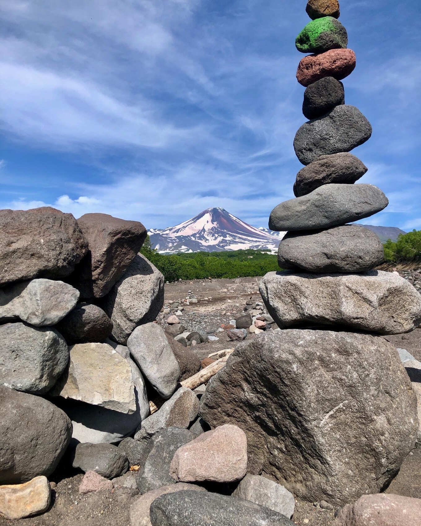 В гости к Вулканам, Авачинский перевал, экструзия «Верблюд»