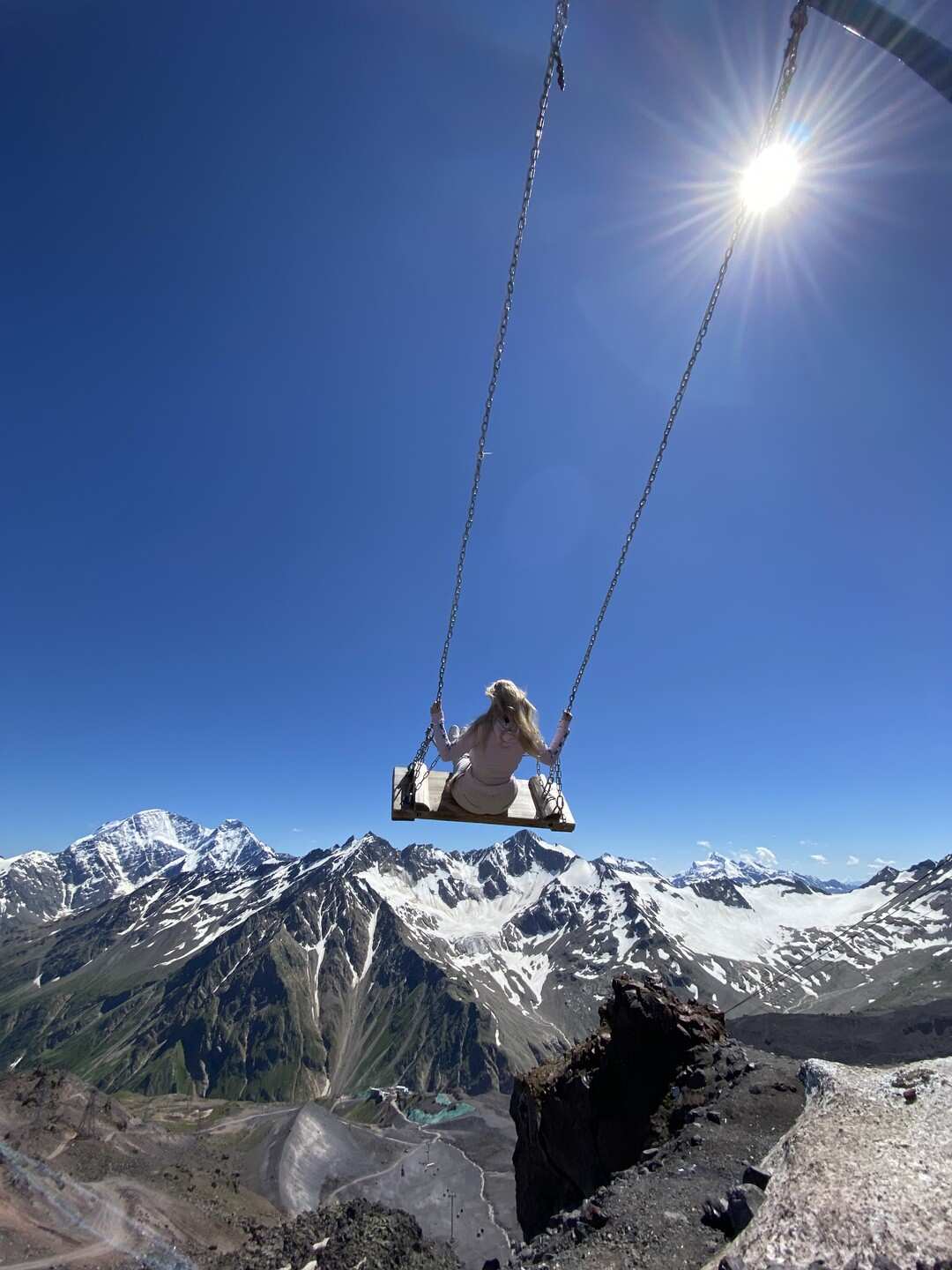 Эльбрус и высокогорное озеро Гижгит (2/7)