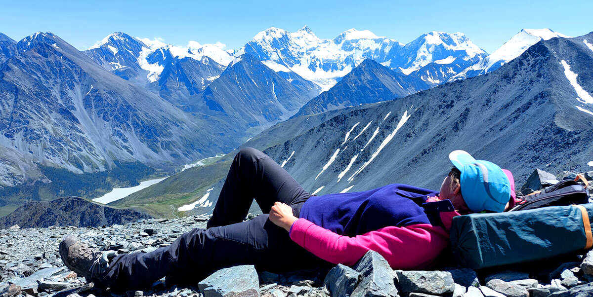 Поход на Алтай. Гора Белуха и Кучерлинские озера. Без рюкзаков. (17/68)