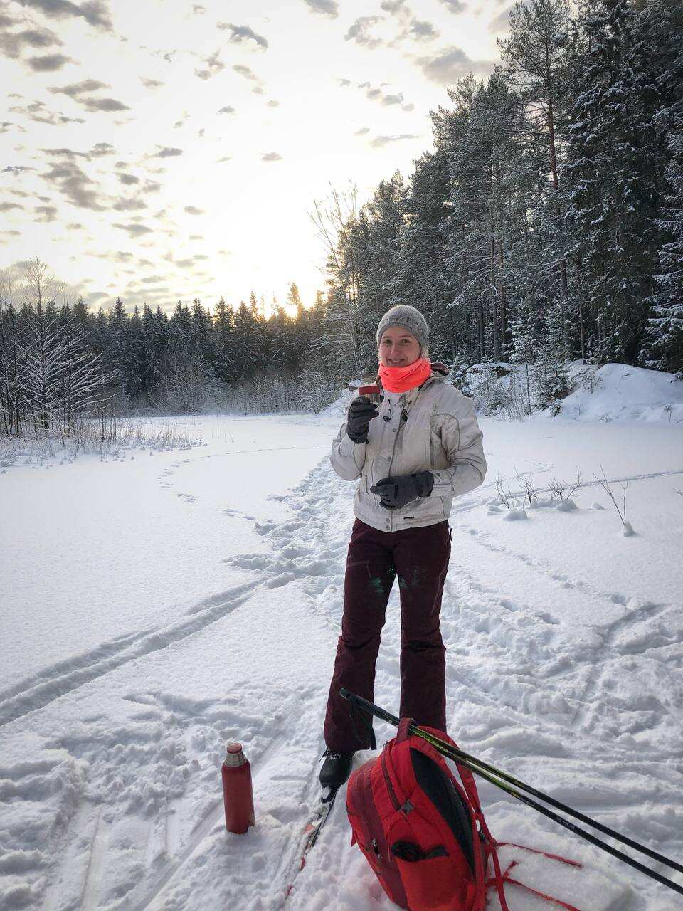 Лыжи и Спа. Однодневный выезд под Выборгом (12/16)