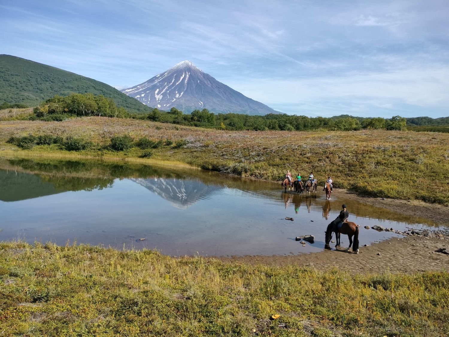 Конный тур к реке Дремучая: Следы последнего извержения Корякского вулкана (7/17)