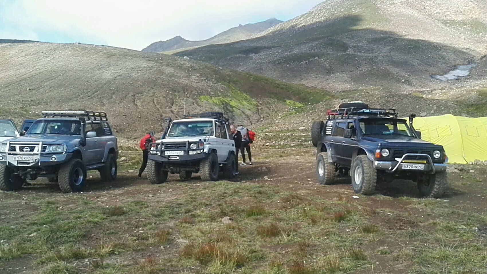 Дачные источники Мутновского вулкана Фумарольные поля активной зоны (5/8)