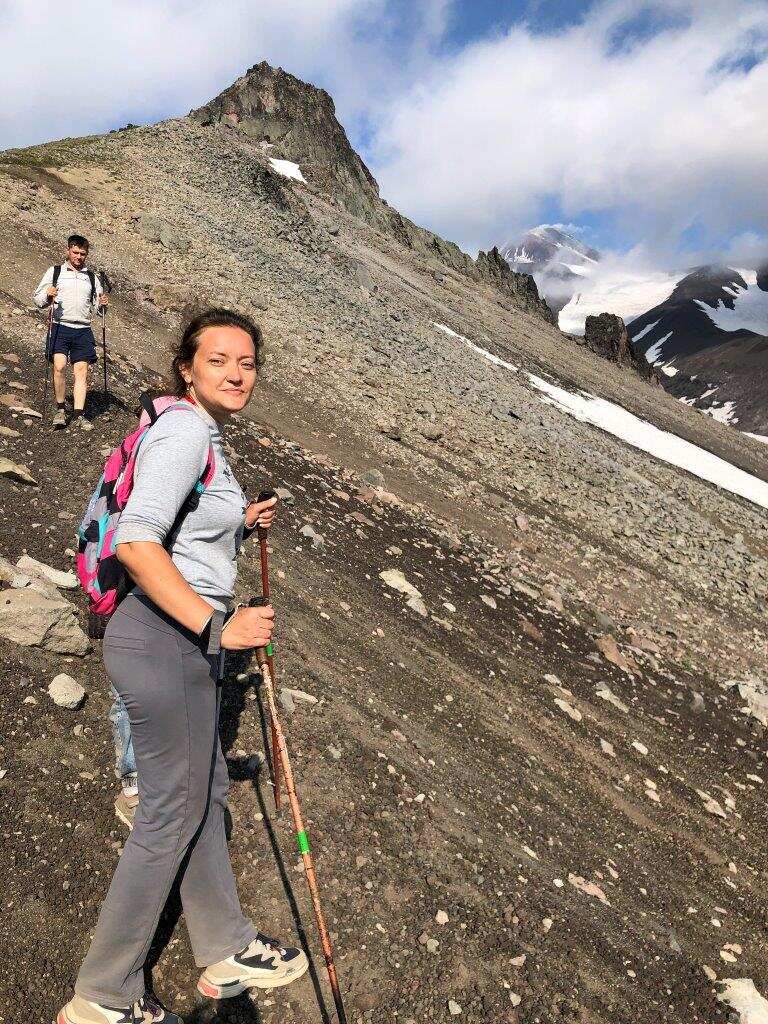 В гости к Вулканам, Авачинский перевал, экструзия «Верблюд» (15/17)