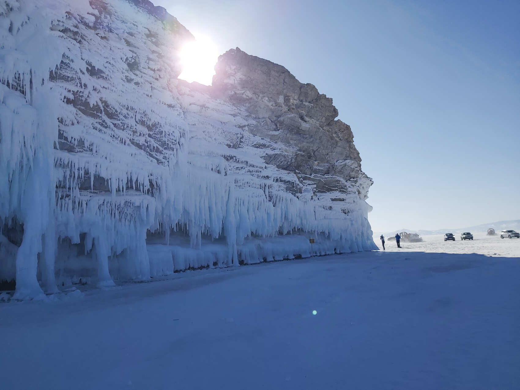 Индивидуальная экскурсия льду Малого моря Байкала, о.Ольхон. (19/21)