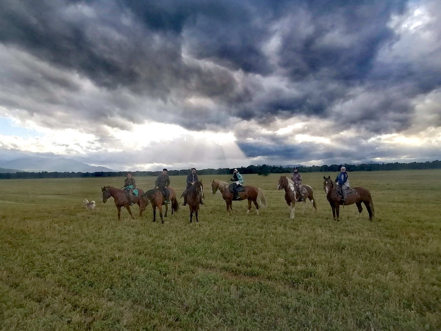 Конный тур к реке Дремучая: Следы последнего извержения Корякского вулкана (6/17)