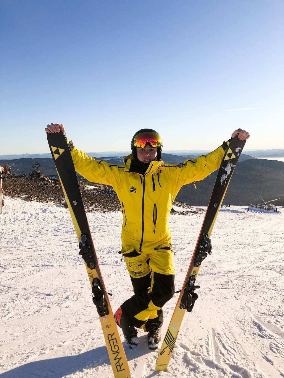 Тиндер тур в Шерегеш: в пещеры на снегоходах, фрирайд, парапланы (31/100)