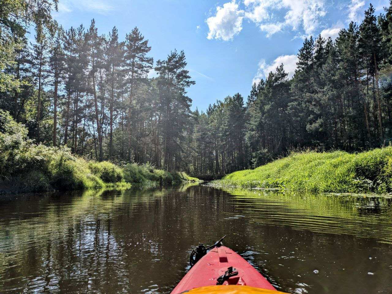 Сплав на байдарках по реке Нерль Клязьминская, Ярославская обл. (2/7)