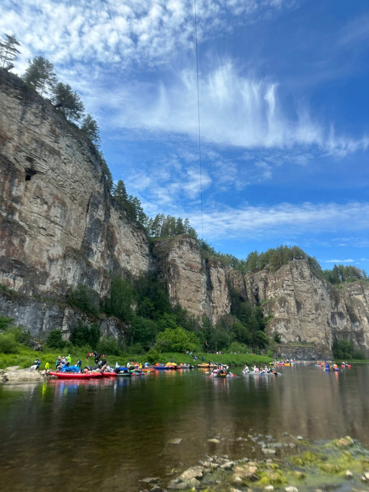 Сплав по реке Белая Скалы и пещеры (7/11)