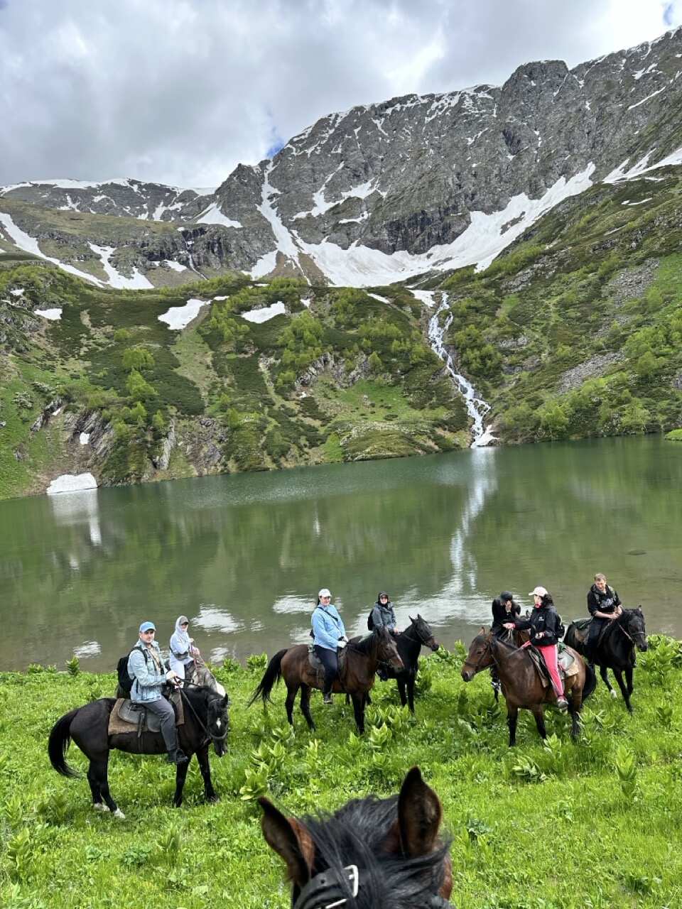 Конный тур с палатками Ожерелье озер и Марухское ущелье (3/35)