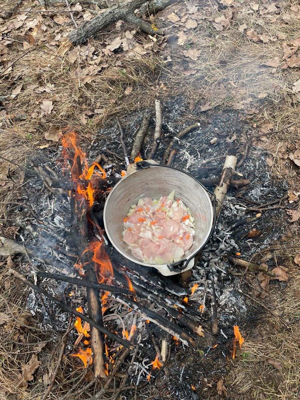 Однодневный сплав на байдарках по реке Истра (7/14)