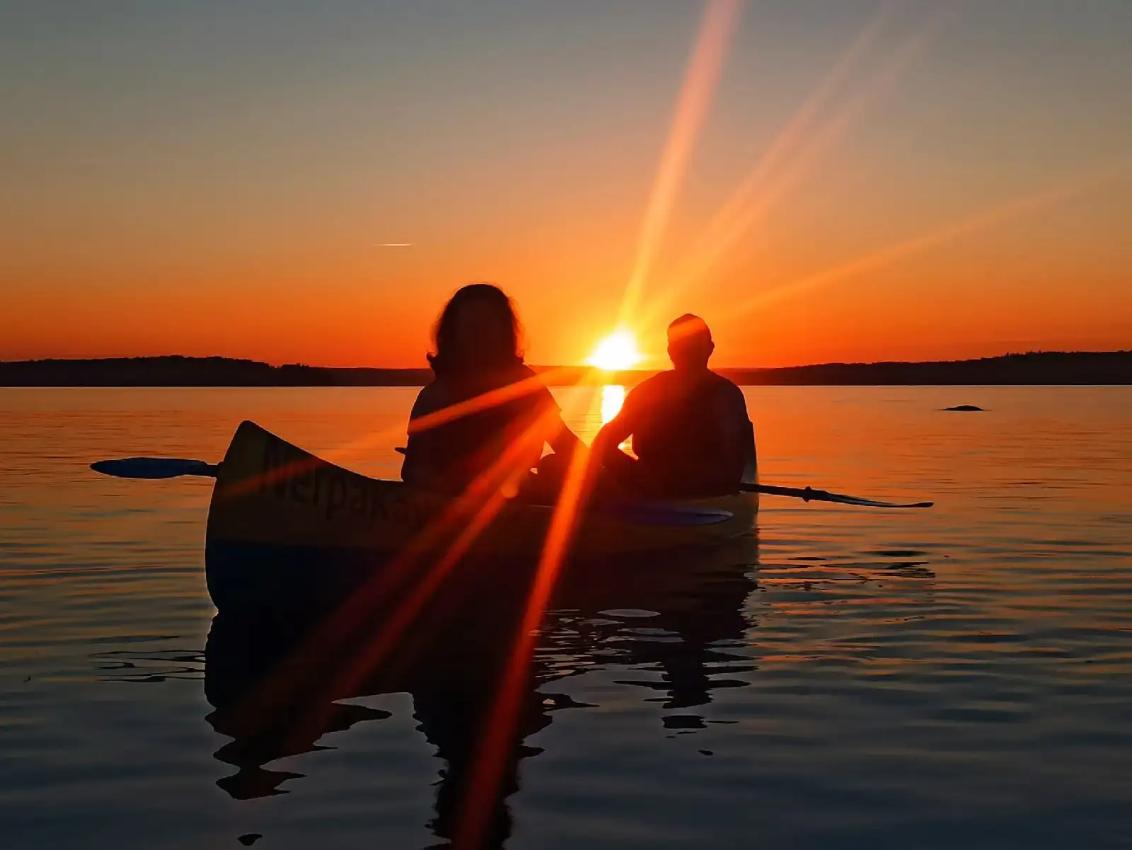 Закат над Выборгом. Вечерняя двухчасовая прогулка на байдарках