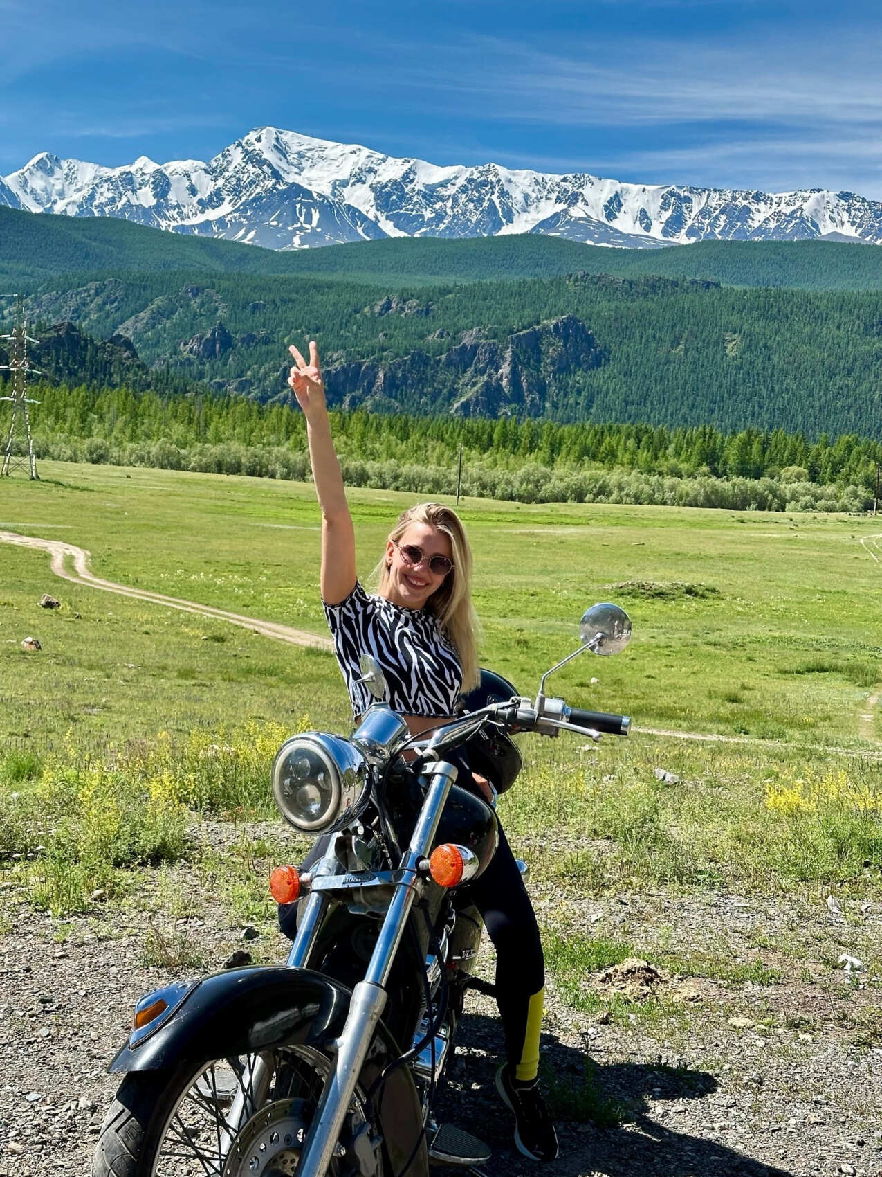 Мото тур по Алтаю на дорожных мотоциклах - Чопперах (12/28)